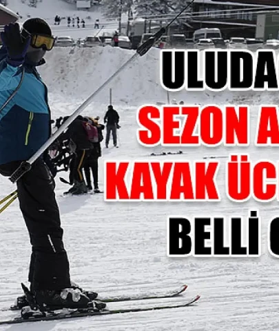 Uludağ'da kayak kiralama ücretleri belli oldu